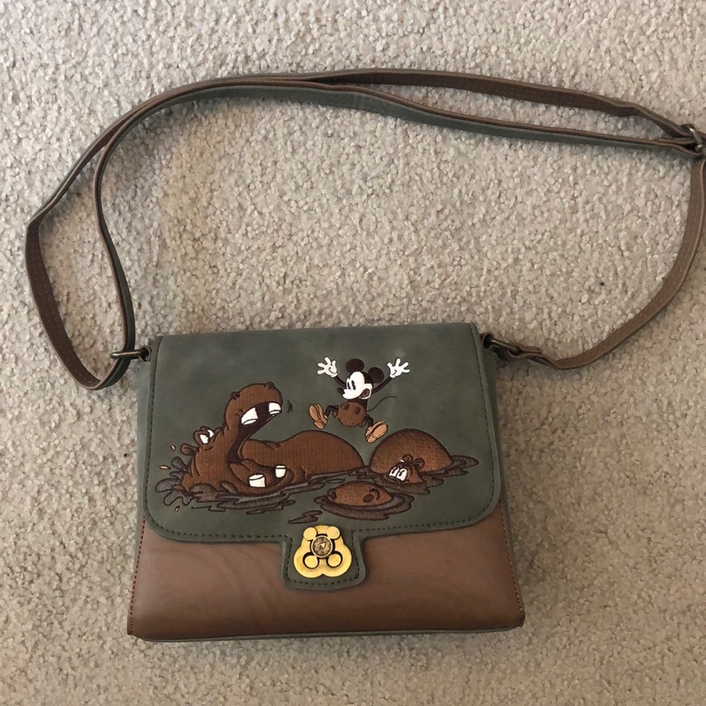Disney Loungefly Mickey Mouse Safari Crossbody Bag